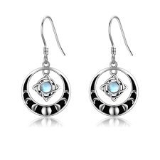 Pendientes Mágico: Pendientes Nudo de Bruja para Mujeres