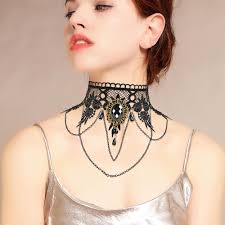 Zecouk Gargantilla Halloween Mascarada - Collar Gótico para Mujer