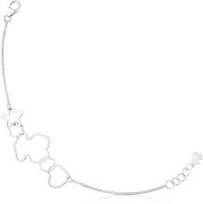 Pulsera Cadena Mujer Plata TOUS: Elegancia y Estilo