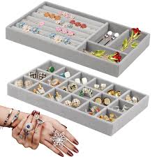 Bandeja Organizador de Pendientes en Terciopelo - Elegancia y Funcionalidad