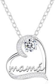 Collar Plateado GUOYU: El Regalo Perfecto para Mamá