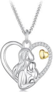 Collar Madre e Hija Corazón Abrazar - Un Regalo Perfecto para Cumpleaños