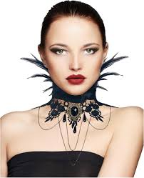 Collar Halloween Victoriana Gargantilla Vampire para Mujer