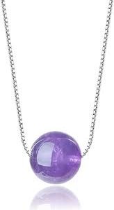 Collar Colgante de Piedras Naturales para Mujer