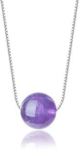 Collar Colgante de Piedras Naturales para Mujer