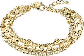 Elegante Pulsera Lotus Style LS2339 para Mujer en Acero Inoxidable Dorado
