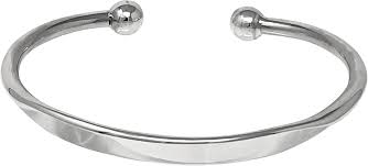 Pulsera Hombre Maciza Diseño Torsión en Plata 925