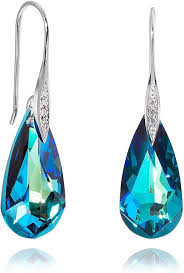 Pendientes Swarovski Bermuda | Elegancia en Plata