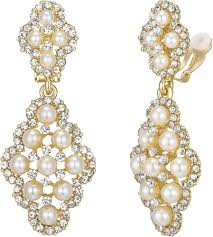 Pendientes Clearine: Elegancia Nupcial en Cada Detalle