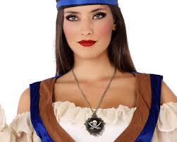 Collar Pirata Calavera Adulto: Elegancia y Originalidad