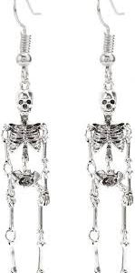 Pendientes Esqueleto Halloween Espeluznantes - El Toque Perfecto para tu Look
