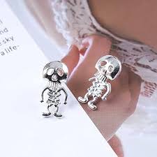 Pendientes Esqueleto Halloween: Estilo Espeluznante para Tu Look