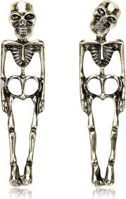 Pendientes Esqueleto - Accesorios para Halloween