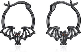 Pendientes Murciélago Hipoalergénicos - Ideal para Halloween