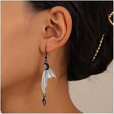 Pendientes Murciélago Colgantes Halloween - Elegancia y Diversión
