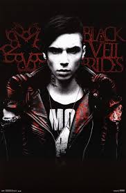 Collar Black Veil Brides Biersack Artístico - Estilo Único para Fans
