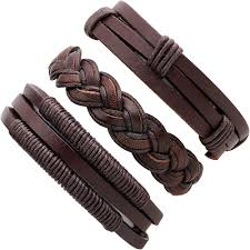 Pulsera de Cuero Trenzada ChicJ - Amistad Duradera