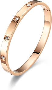 Brazalete RIXERKOC Chapado en Circonio - Elegancia y Estilo