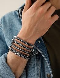 Pulsera Hematita Curativa Magnética para Hombre