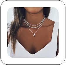 Gargantilla Multicapa Ajustable Aneneiceera - Collar de Plata para Mujer
