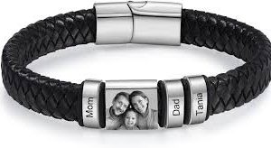 Pulsera Personalizada con Grabados para Cumpleaños - Regalo Único