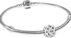 Elegancia Atemporal: Pulsera Colgante Infinito Pandora Básico