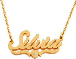 Collar Nombre Personalizado Kigu Silvia Colgante Ajustable Envoltorio