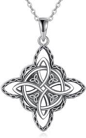 Collar Nudo de Bruja en Plata de Ley - VONALA