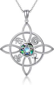 Collar Nudo de Bruja en Plata de Ley - Elegancia y Misterio