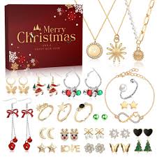 Calendario de Adviento PIIDUOO: Joyas para Mujeres