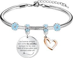 Pulsera Estrellas Colgante para Mujer - Ideal para Cumpleaños