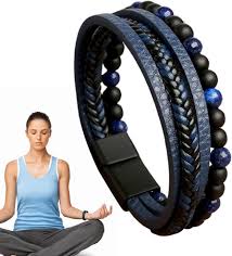 Pulsera Antiestrés Magnética de Acero Inoxidable: Equilibrio y Bienestar