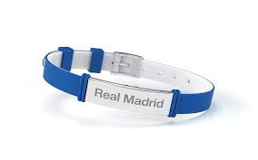 Pulsera de Acero Inoxidable del Real Madrid - Estilo y Pasión