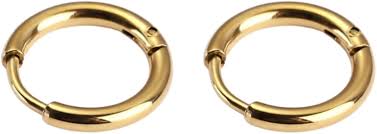 Pendientes Aro Hombre Acero Inoxidable - Elegancia y Estilo