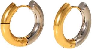 Pendientes de Hombre Homxi en Acero Inoxidable - Elegancia Circular