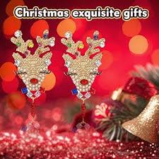 Pendientes Navideños Colgantes para Mujer