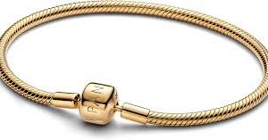 Pulsera Pandora Moments 563390C00: Elegancia y Estilo Dorado
