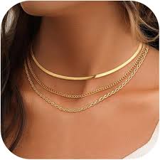 Elegante Collar Dorado Ajustable para Mujer - JeweBella