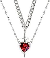 Collar Corazón Inoxidable para Parejas - Un Símbolo de Amor Eterno