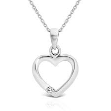 Collar Corazón de Diamantes Planetys - Elegancia y Brillo