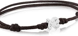 Pulsera TOUS Cordón Marrón Inoxidable - Elegancia y Estilo