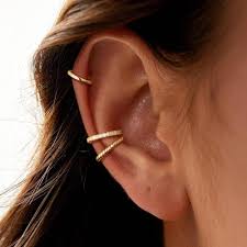 Pendientes Agujero Ajustables Cartílago - Estilo y Comodidad para Mujeres