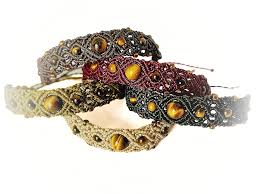 Pulsera Bohemia Deslizante Ajustable - Ojo de Tigre para Mujer