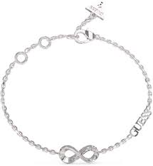 Elegante Pulsera Guess Mujer Endless JUBB03270JWRHS con Cristales