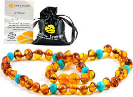 Collar de Ámbar para Bebés - Con Certificado de Devolución