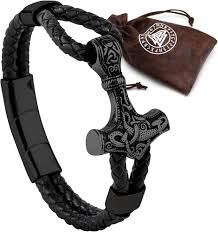 Pulsera Vikinga Magnética para Hombre - Estilo y Fuerza