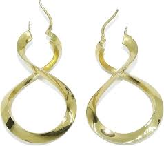 Pendientes Originales Amarillo Infinito Mediano - Elegancia y Estilo