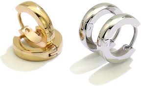 Pack de Pendientes de Acero Inoxidable para Hombres - Estilo Moderno y Elegante