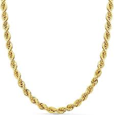 Elegante Cordón Cadena Salomónico Normal AA1574 en Oro de 18k para Mujer