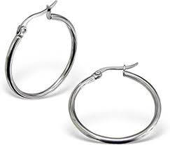 Pendientes Aro de Acero Inoxidable - Elegancia y Durabilidad